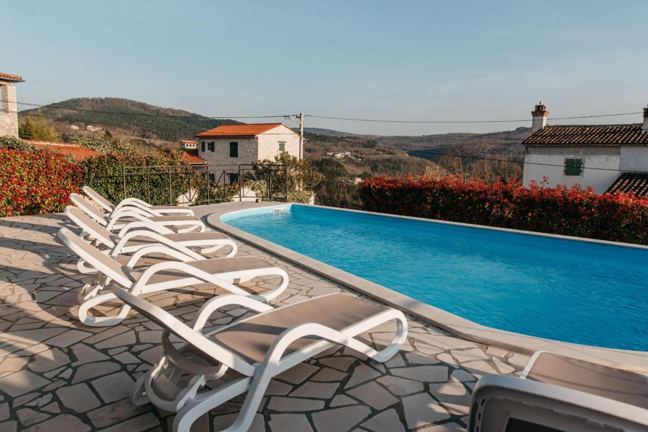 Villa Hana Motovun Bagian luar foto